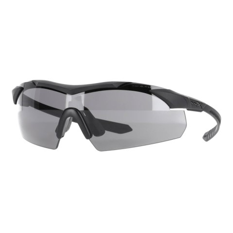 Okulary strzeleckie Wiley X Vapor 2.5 3552 grey / clear / light rust, czarne oprawki