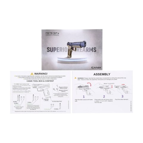 Pistolet Canik METE SFx kal. 9x19 mm czarny/FDE