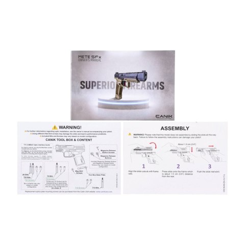 Pistolet Canik METE SFx kal. 9x19 mm czarny