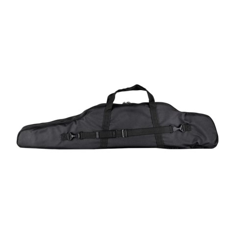 Pokrowiec Forsport na dwie jednostki broni 132 cm - czarny, haft beżowa tarcza