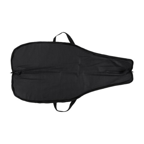 Pokrowiec na broń Forsport 125 cm - czarny, haft celownik VX, biza pomarańczowa