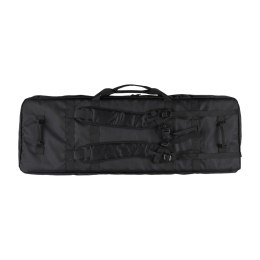 Pokrowiec na broń Forsport Tactical na dwie jednostki broni 105 cm - czarny, haft beżowy celownik VX