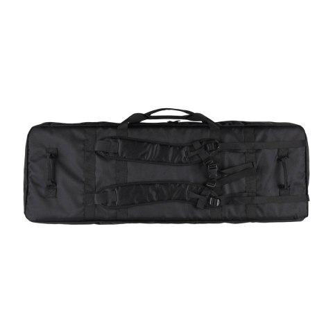Pokrowiec na broń Forsport Tactical na dwie jednostki broni 105 cm - czarny, haft beżowy celownik VX