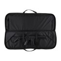 Pokrowiec na broń Forsport Tactical na dwie jednostki broni 105 cm - czarny, haft beżowy celownik VX