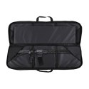 Pokrowiec na broń Forsport Tactical na dwie jednostki broni 115 cm - czarny, haft celownik VX