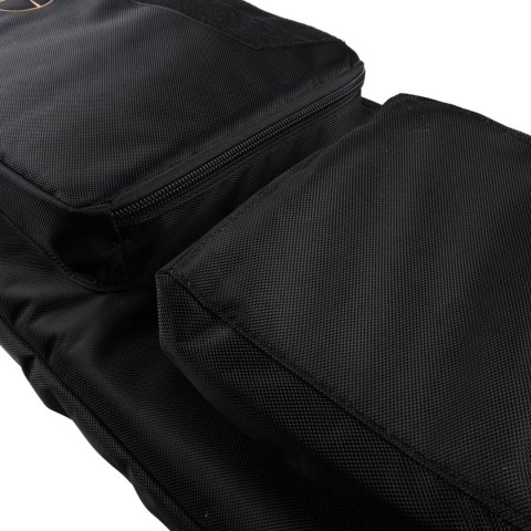 Pokrowiec na broń Forsport Tactical na dwie jednostki broni 115 cm - czarny, haft celownik VX