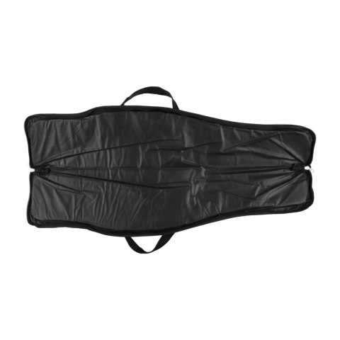 Pokrowiec na wiatrówkę Forsport 123 cm - czarny, haft biała tarcza