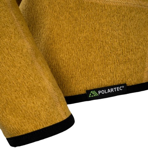 Bluza polarowa damska Alpinus Elvenes żółta