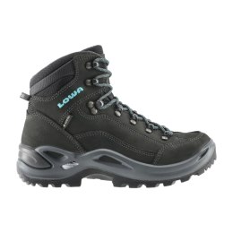 Buty damskie LOWA Renegade GTX mid WS czarno/turkusowe