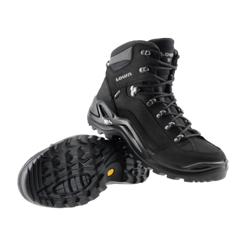 Buty męskie LOWA Renegade GTX mid Wid, czarne