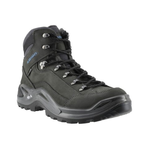 Buty męskie LOWA Renegade GTX mid, antracyt/niebieski