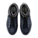 Buty męskie LOWA Renegade GTX mid, ciemnoniebieski/limonkowy