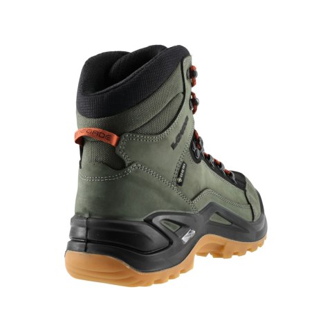 Buty męskie LOWA Renegade GTX mid, zielono/pomarańczowe