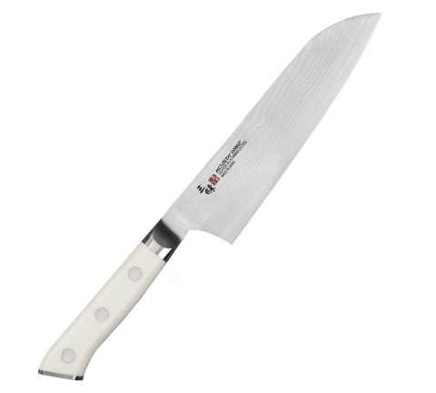 Mcusta Zanmai Classic Damascus VG-10 Corian Nóż Santoku 18 cm