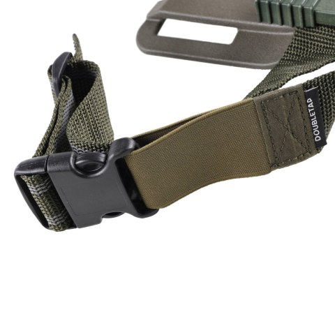 Kabura Doubletap OWB Strighter SLS z QLS VIS 100 pas na udo, oliwkowa