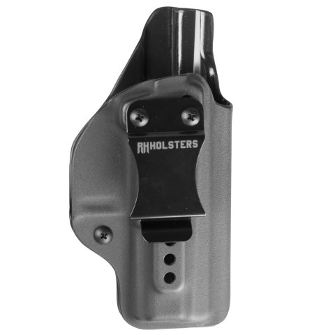 Kabura RH Holsters IWB do CZ P-07 pełny sweatguard, flushclip 40 mm, prawa, czarna