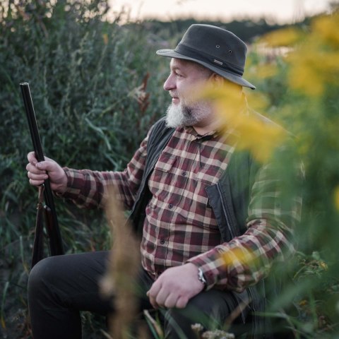 Kapelusz Chevalier Bush Waxed Leather Brown