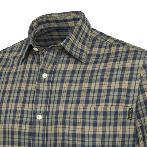 Koszula męska Beretta Bryggen Blue & Sand Check