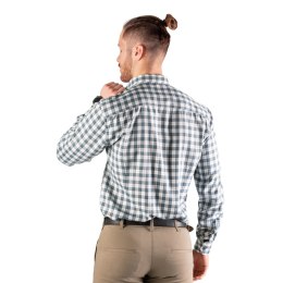 Koszula męska Tagart Malmo slim w niebiesko-białą kratę