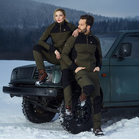 Kurtka damska Tagart Cramp Pro czarno/zielona