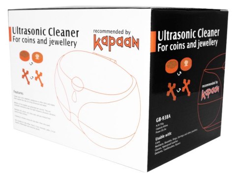 Myjka ultradźwiękowa do monet Kapaan