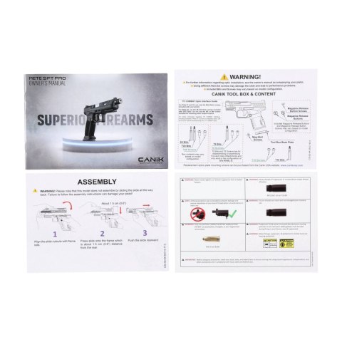 Pistolet Canik METE SFT PRO kal. 9x19 mm