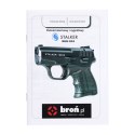 Pistolet hukowy alarmowo sygnałowy STALKER M906 BAS .22 Long Blank chrom błysk