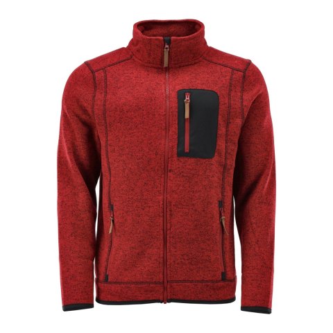 Polar OS-Trachten Fleece Jacket - czerwony