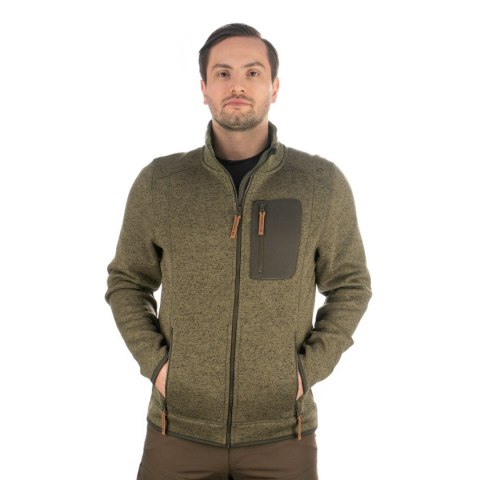 Polar OS-Trachten Fleece Jacket - oliwkowy
