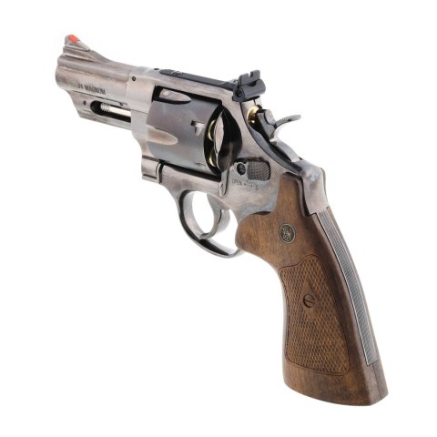 Rewolwer wiatrówka Smith&Wesson M29 4,5 mm 3" z kaburą ze skóry ekologicznej