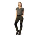 Spodnie damskie Tagart Cramp Pro czarno/zielone