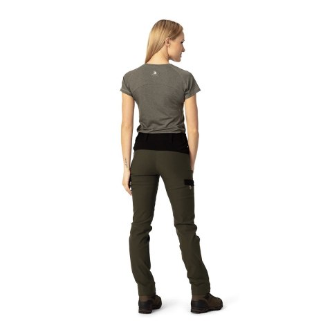 Spodnie damskie Tagart Cramp Pro czarno/zielone