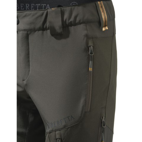 Spodnie męskie Beretta 4 Way Stretch EVO Brown Bar