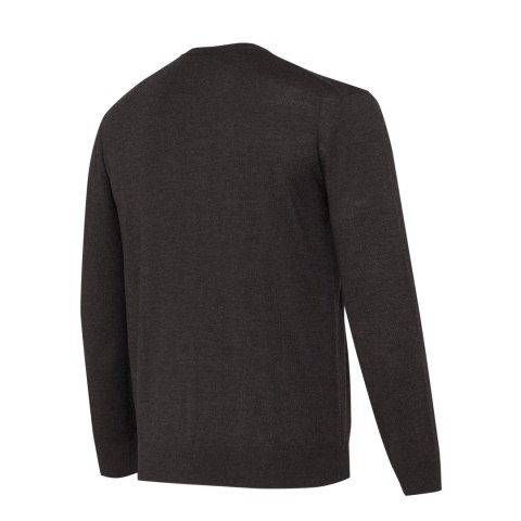 Sweter męski myśliwski Beretta Merino V Neck brązowy