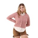 Sweter myśliwski damski OS-Trachten - różowy