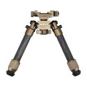 Bipod karbonowy Linko Gear HB-C02M na picatinny i ARCA brązowy