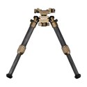 Bipod karbonowy Linko Gear HB-C02M na picatinny i ARCA brązowy
