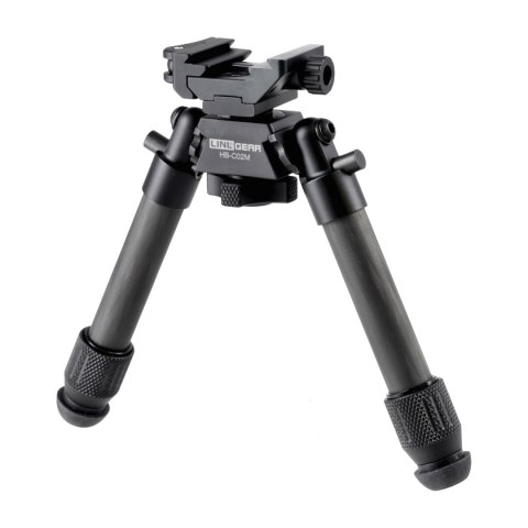 Bipod karbonowy Linko Gear HB-C02M na picatinny i ARCA czarny