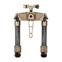 Bipod karbonowy Linko Gear HB-C03 na picatinny brązowy