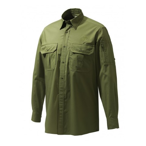 Koszula Beretta Mortirolo Shirt Long Sleeve, oliwkowa