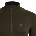 Sweter męski Beretta Merino Half Zip, zielony