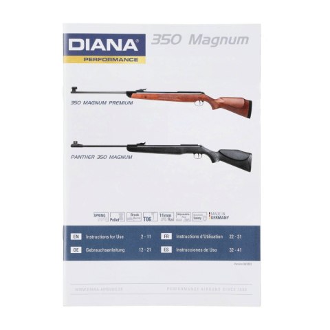 Wiatrówka Diana Panther 350 Magnum T06 syntetyk 5,5 mm