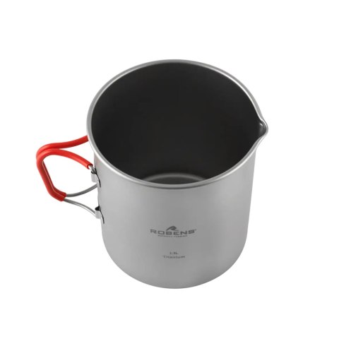 Garnek tytanowy Robens Forge Duo Pot Ultralight 1,3 L - silver