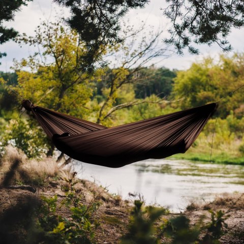 Hamak rekreacyjny Lesovik Bystry choco root
