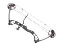 Łuk bloczkowy dla dorosłych i młodzieży Ek Rex Quad 15-55 lb 28" czarny