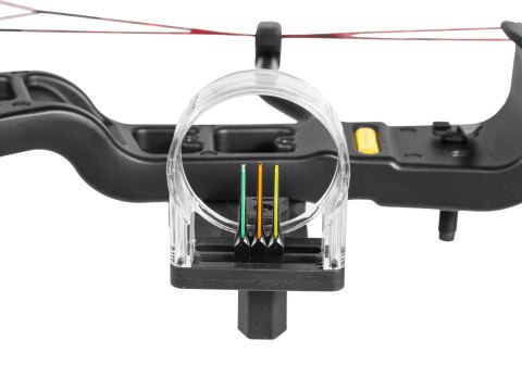 Łuk bloczkowy dla dorosłych i młodzieży Ek Rex Quad 15-55 lb 28" czarny