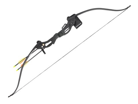 Łuk klasyczny dla dzieci i młodzieży Ek Korrigan 10-15 lb 48,5" czarny