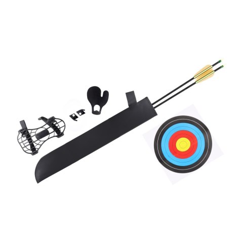 Łuk rekreacyjny dla dorosłych i młodzieży Poe Lang Robin Hood 30-35 lb 59,25" czarny