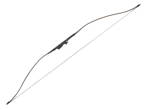 Łuk rekreacyjny dla dorosłych i młodzieży Poe Lang Robin Hood 30-35 lb 59,25" w kolorze drewna