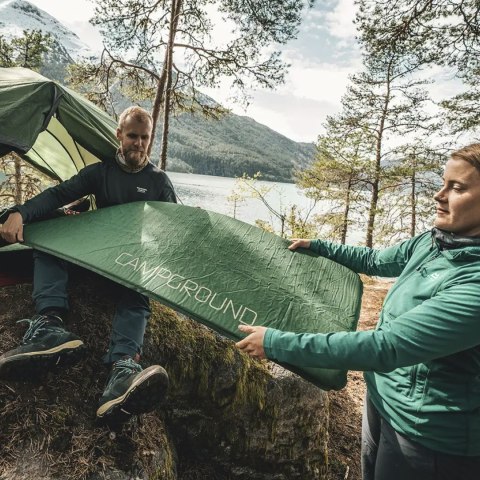 Mata samopompująca Robens Campground 50 - forest green